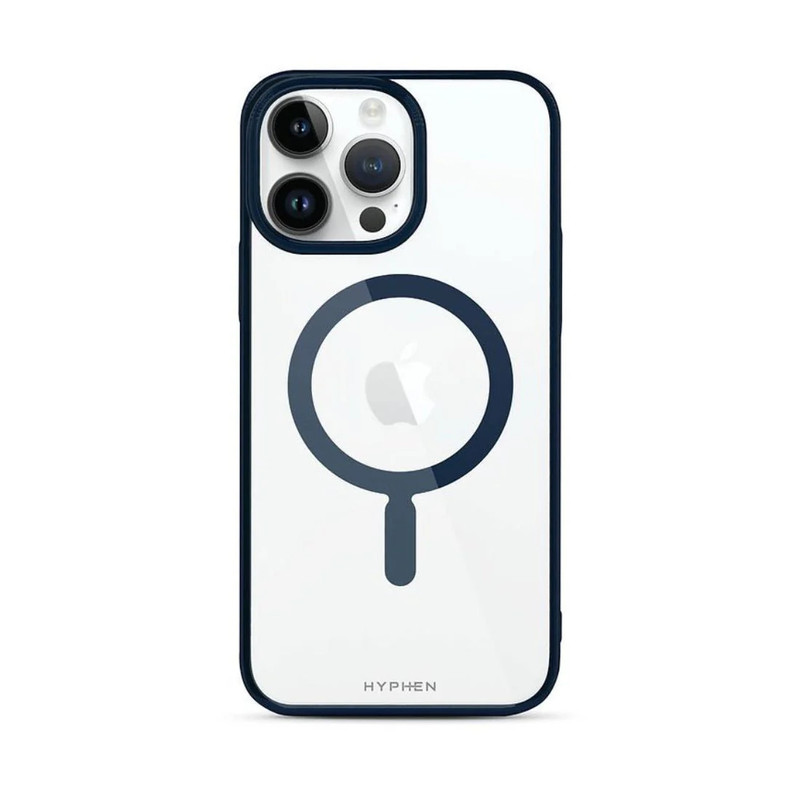Hyphen MagSafe Frame Case for iPhone 14 Pro Max - Blue - حامي هاتف